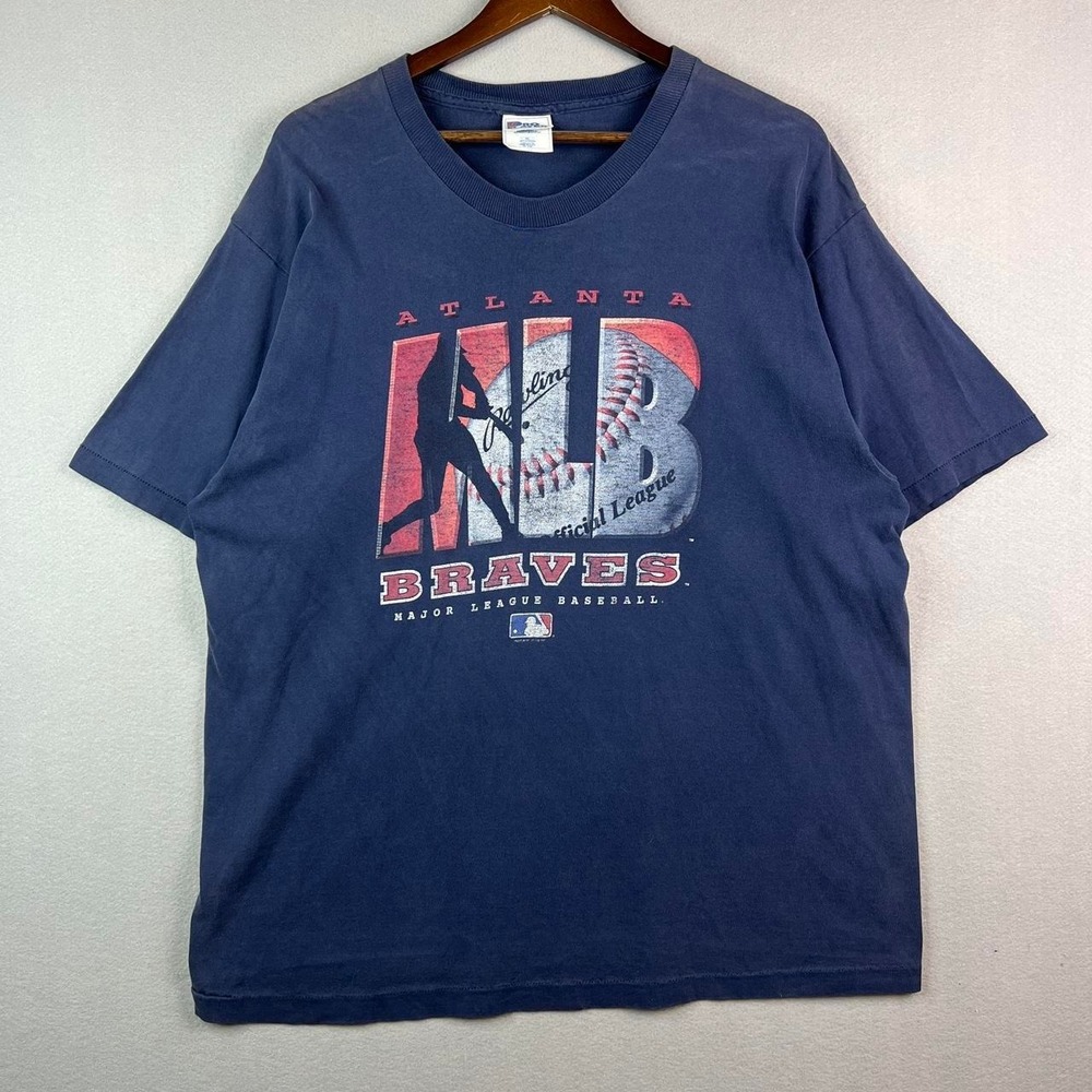 Vintage MLB Atlanta Braves Faded Tee Shirt